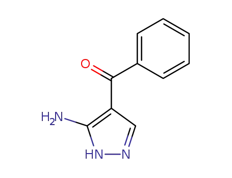 Molecular Structure of 931114-31-7 ((3-amino-1H-pyrazol-4-yl)(phenyl)methanone)