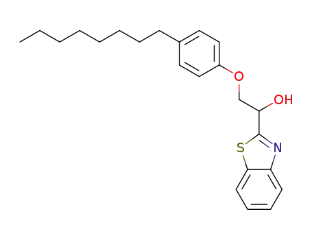 1-(benzo[d]thiazol-2-yl)-2-(4-octylphenoxy)ethanol