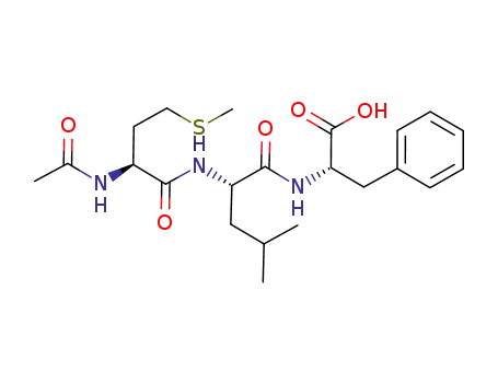 Molecular Structure of 73572-34-6 (N-ACETYL-MET-LEU-PHE)
