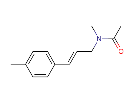 (E)-N-(3-(4-methoxyphenyl)allyl)-N-methylacetamide
