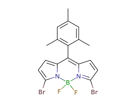 3,5-dibromo-8-mesityl-4,4-difluoro-4-bora-3a,4a-diaza-s-indacene