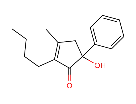 2-butyl-5-hydroxy-3-methyl-5-phenylcyclopent-2-enone