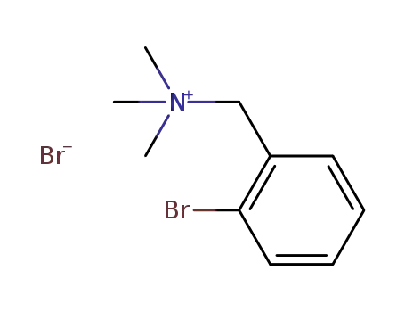 Molecular Structure of 73680-76-9 ((2-bromophenyl)-N,N,N-trimethylmethanaminium bromide)
