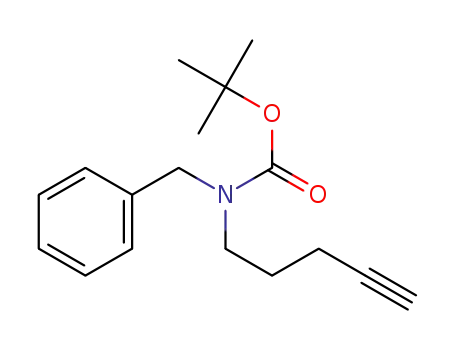 tert-butyl benzyl(pent-4-yn-1-yl)carbamate