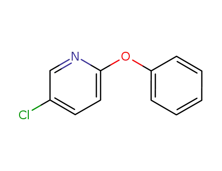 Molecular Structure of 28373-51-5 (Pyridine, 5-chloro-2-phenoxy-)