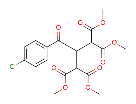 tetramethyl 2-(4-chlorobenzoyl)propane-1,1,3,3-tetracarboxylate