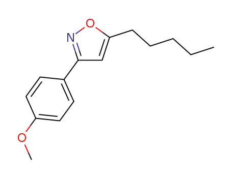 3-(4-methoxyphenyl)-5-pentylisoxazole