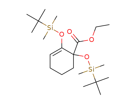 ethyl 1,2-bis(tert-butyldimethylsilyloxy)cyclohex-2-enecarboxylate