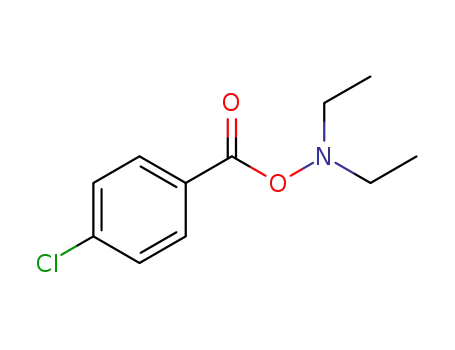 Molecular Structure of 1621478-66-7 (N,N-diethyl-O-(4-chlorobenzoyl)hydroxylamine)
