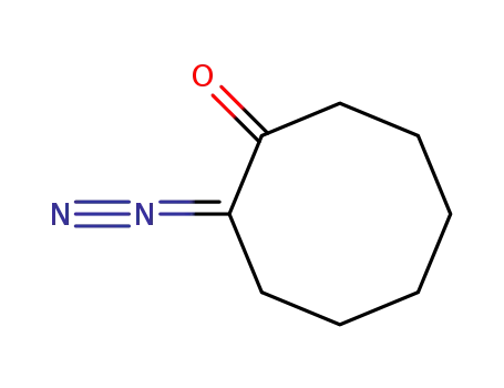 Molecular Structure of 14088-64-3 (2-Diazocyclooctanone)