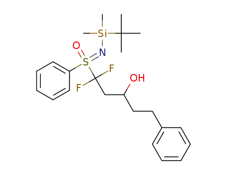 C<sub>23</sub>H<sub>33</sub>F<sub>2</sub>NO<sub>2</sub>SSi