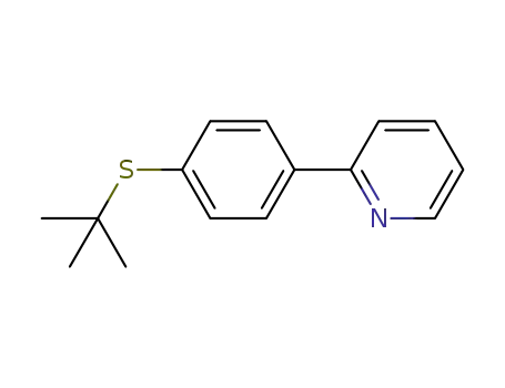 2-(4-tbutylsulfanylphenyl)pyridine