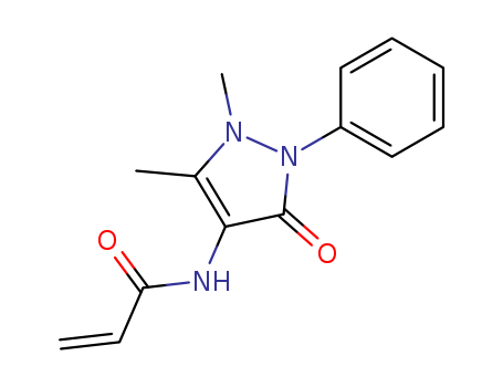 2-Propenamide, N-(2,3-dihydro-1,5-dimethyl-3-oxo-2-phenyl-1H-pyrazol-4-yl)-