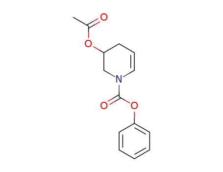 1-(phenyloxycarbonyl)-3-acetoxy-1,2,3,4-tetrahydropyridine
