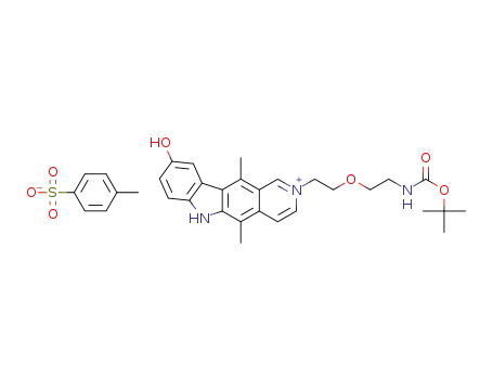 C<sub>26</sub>H<sub>32</sub>N<sub>3</sub>O<sub>4</sub><sup>(1+)</sup>*C<sub>7</sub>H<sub>7</sub>O<sub>3</sub>S<sup>(1-)</sup>