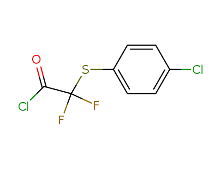 Acetyl chloride, [(4-chlorophenyl)thio]difluoro-