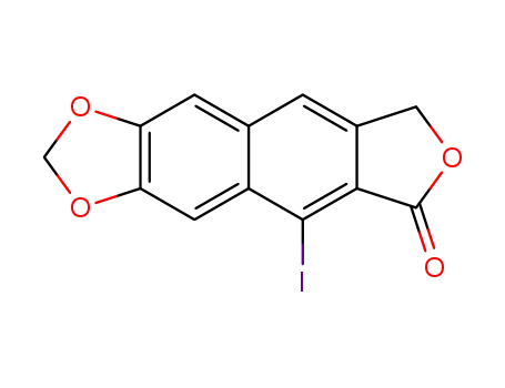9-iodo-6,7-methylenedioxynaphtho[2,3-c]furan-1(3H)-one