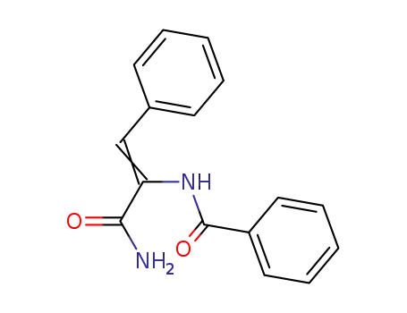α-benzoylaminocinnamic acid amide