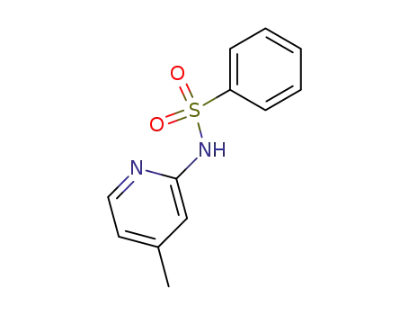Molecular Structure of 53472-20-1 (N-(4-Methyl-2-pyridyl)benzenesulfonaMide)