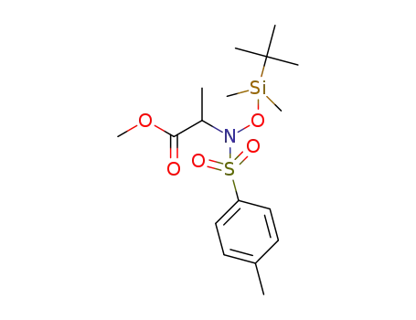Molecular Structure of 1028432-16-7 (C<sub>17</sub>H<sub>29</sub>NO<sub>5</sub>SSi)