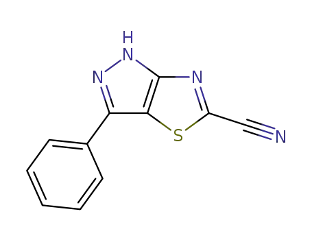 3-phenyl-1H-pyrazolo[4,3-d]thiazole-5-carbonitrile