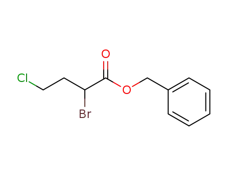 benzyl 2-bromo-4-chlorobutanoate