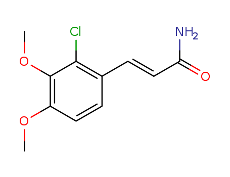3-(2-CHLORO-3,4-DIMETHOXYPHENYL)ACRYLAMIDE