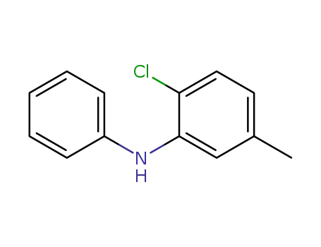 Molecular Structure of 1613638-34-8 ((2-chloro-5-methyl)diphenylamine)
