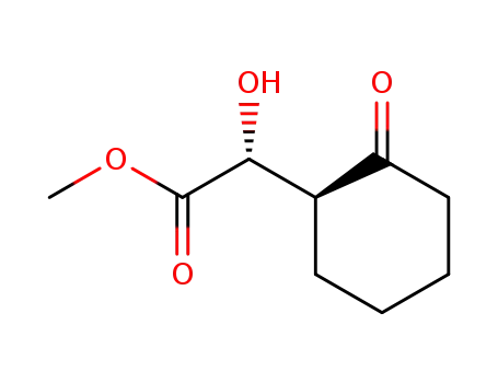 methyl (αR,1S)-α-hydroxy-2-oxocyclohexaneacetate