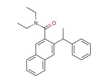 N,N-diethyl-3-(1-phenylethyl)-2-naphthamide