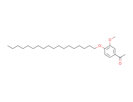 Molecular Structure of 1603965-07-6 (1-(3-methoxy-4-(octadecyloxy)phenyl)ethanone)