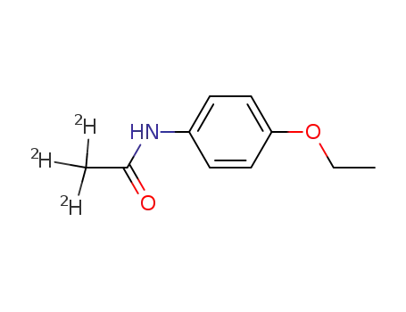 Molecular Structure of 60902-27-4 (Phenacetin-d3)