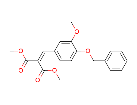 dimethyl 2-(4-(benzyloxy)-3-
methoxybenzylidene)malonate