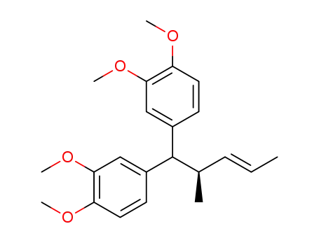 (R,E)-4,4'-(2-methylpent-3-ene-1,1-diyl)bis(1,2-dimethoxybenzene)