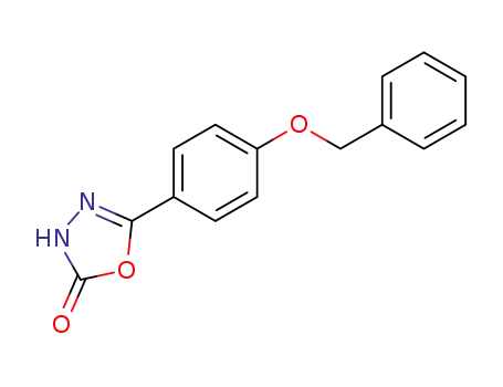 5-(4-benzyloxyphenyl)-1,3,4-oxadiazol-2(3H)-one
