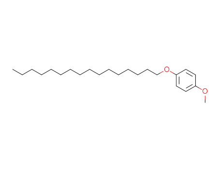 Molecular Structure of 20743-99-1 (1-(hexadecyloxy)-4-methoxybenzene)
