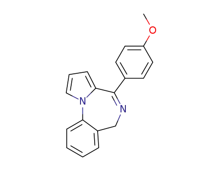 4-(4-methoxyphenyl)-6H-pyrrolo[1,2-a][1,4]benzodiazepine