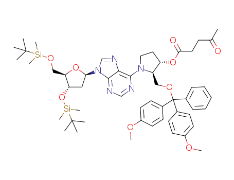 C<sub>53</sub>H<sub>73</sub>N<sub>5</sub>O<sub>9</sub>Si<sub>2</sub>