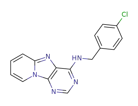 N-(4-chlorobenzyl)pyrido[1,2-e]purin-4-amine