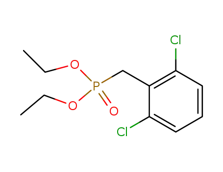 Molecular Structure of 63909-56-8 (DIETHYL (2,6-DICHLOROBENZYL)PHOSPHONATE)