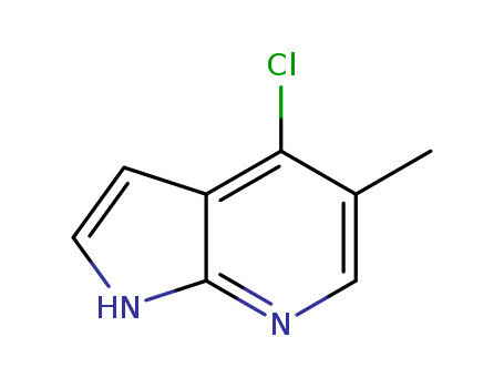 1H-Pyrrolo[2,3-b]pyridine, 4-chloro-5-methyl-