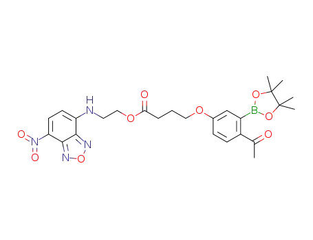 C<sub>26</sub>H<sub>31</sub>BN<sub>4</sub>O<sub>9</sub>