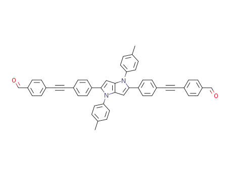 2,5-di(4-(4-formylphenylethynyl)phenyl)-1,4-di(4-methylphenyl)-1,4-dihydropyrrolo[3,2-b]pyrrole