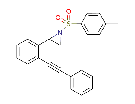 2-[2-(phenylethynyl)phenyl]-1-tosylaziridine