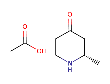 4-Piperidinone, 2-methyl-, (2S)-, acetate