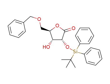 5-benzyloxy-2-(tert-butyldiphenylsilyl)oxy-3-hydroxy-D-ribonolactone