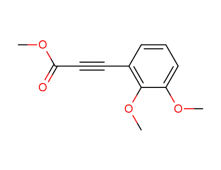 Molecular Structure of 6286-68-6 (methyl 3-(2,3-dimethoxyphenyl)prop-2-ynoate)