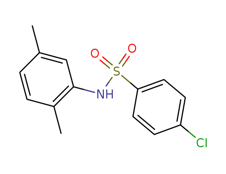 Benzenesulfonamide,4-chloro-N-(2,5-dimethylphenyl)- cas  7454-68-4