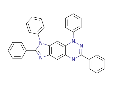 1,3,7,8-tetraphenyl-4,8-dihydro-1H-imidazolo[4,5g]-[1,2,4]benzotriazin-4-yl