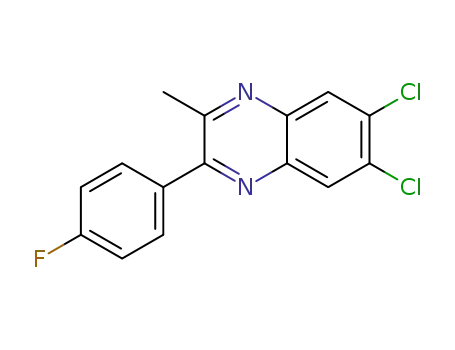 6,7-Dichloro-2-(4-fluorophenyl)-3-methylquinoxaline